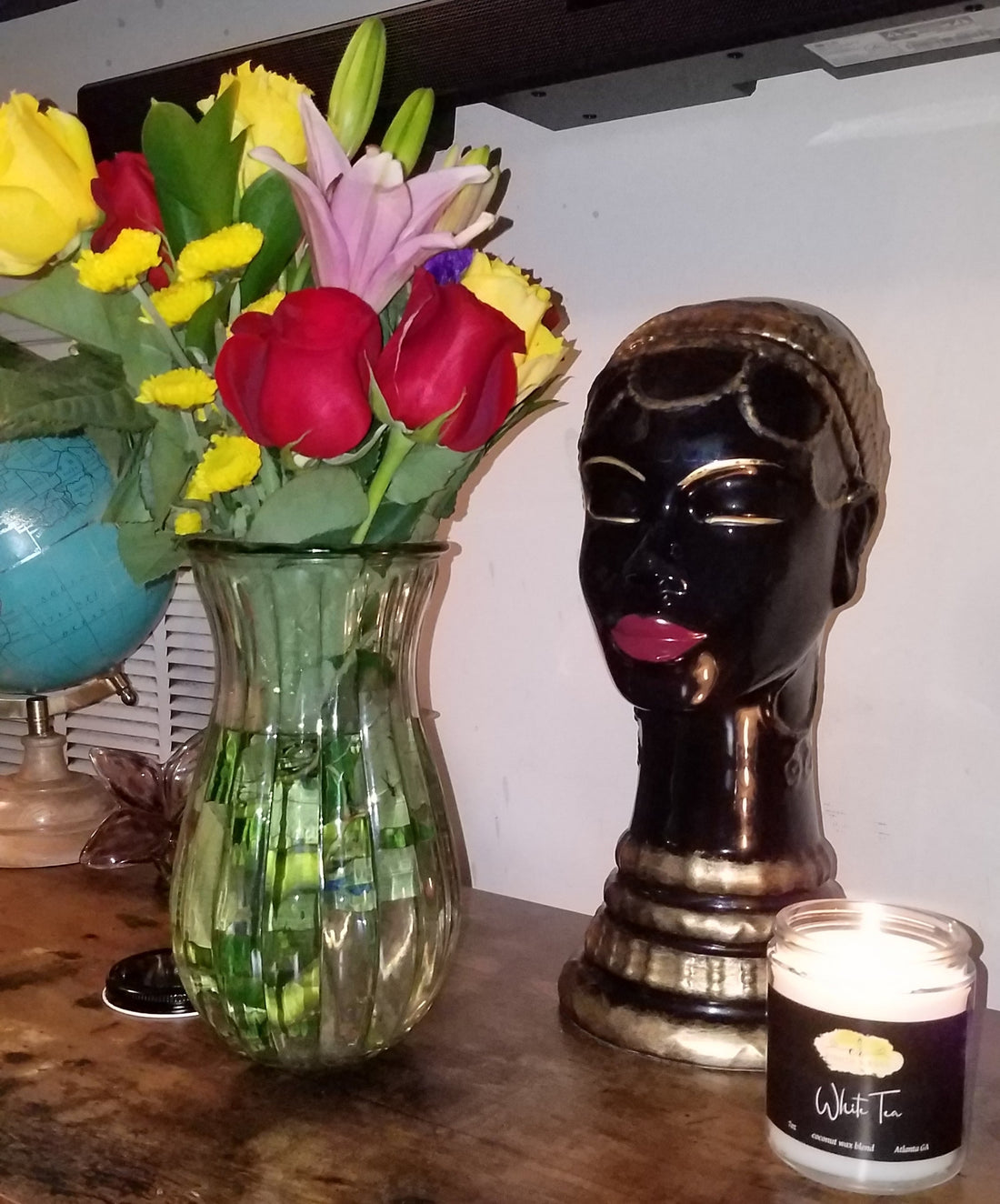 White Tea Scented Candle