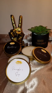 Gold Stackable Tins